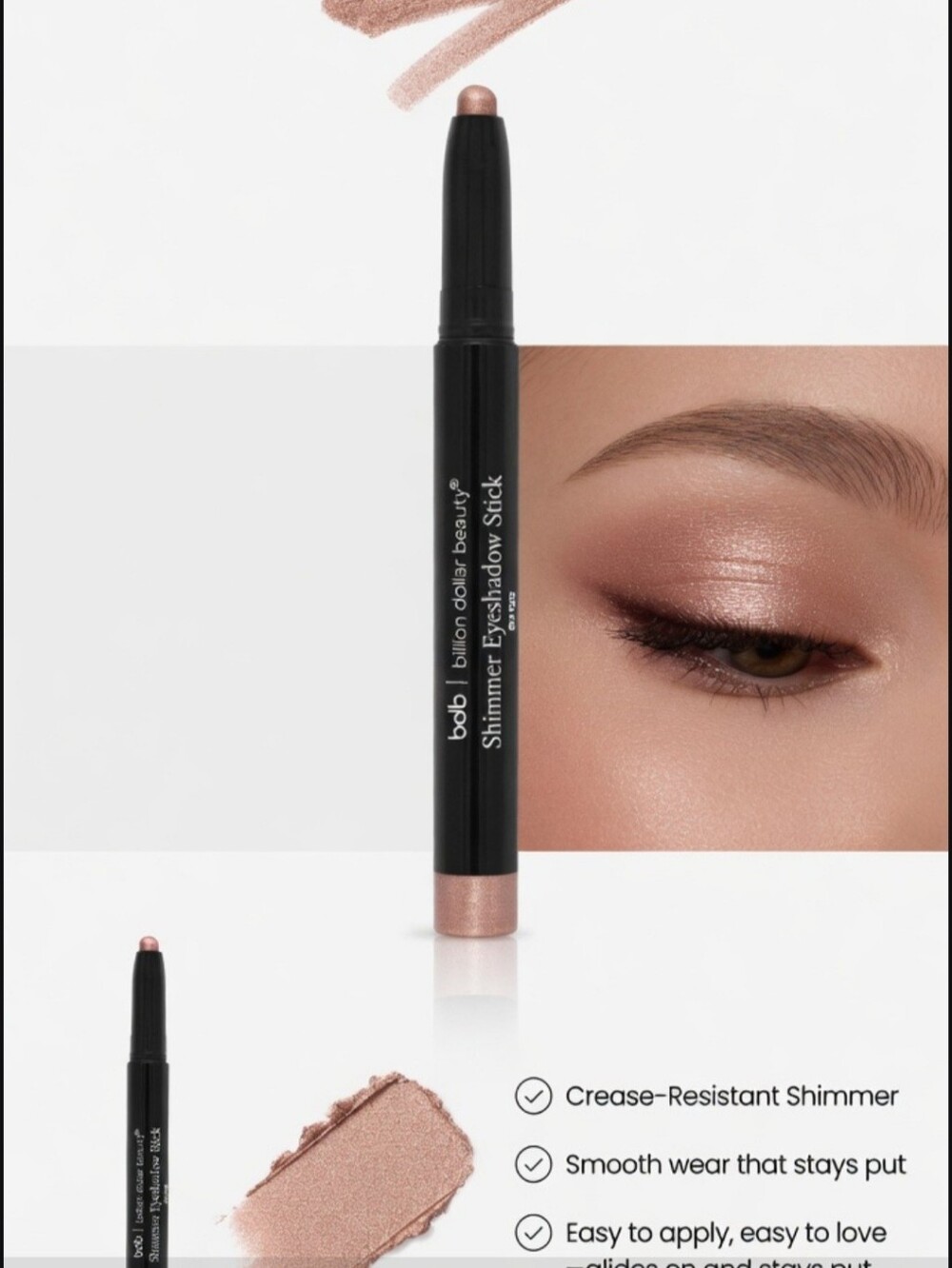 bdb Shimmer Eyeshadow Stick - Beige